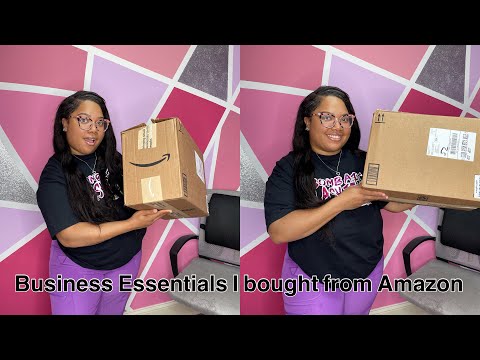 SMALL BUSINESS ESSENTIALS FROM AMAZON | WATCH ME UNBOX NEW ITEMS| LIFE AS A LASH TECH| [Video]