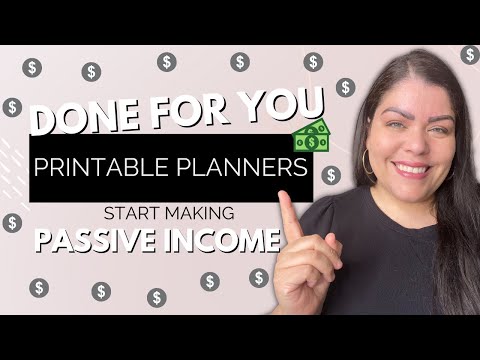 How To Create Printable Planner | Digital Downloads To Sell On Etsy | Digital Products [Video]