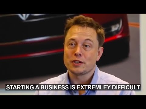 Elon Musk on How To Start A Business… [Video]