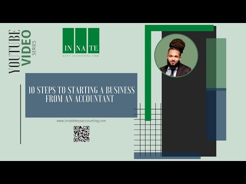 10 STEPS TO STARTING A BUSINESS FROM AN ACCOUNTANT [Video]