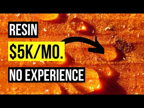 How To Start A Resin Business 2022 ( Make $5K / Month) [Video]