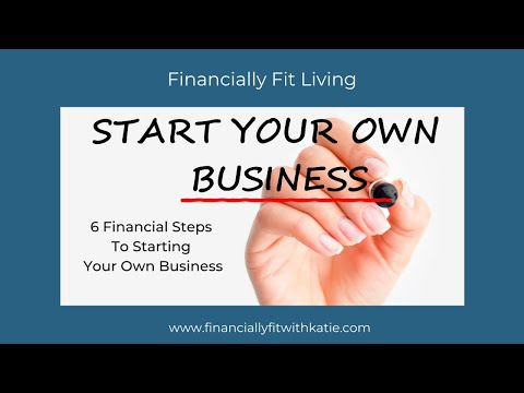 Listen Now to Learn 6 Financial Steps to Starting a Small Business!! [Video]