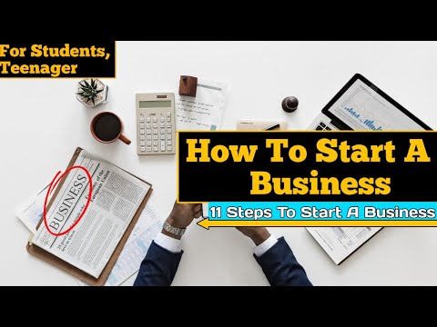 how to start a business without money how can start a business how to start a business as a teenager [Video]