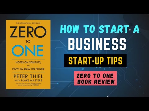 How to start a business startup | Zero to one | Peter Thiel | Mr.vaathi [Video]