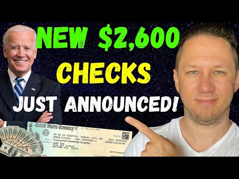 $2,600 STIMULUS CHECKS ANNOUNCED! Fourth Stimulus Package Update Today 2022 & Daily News + Stocks [Video]