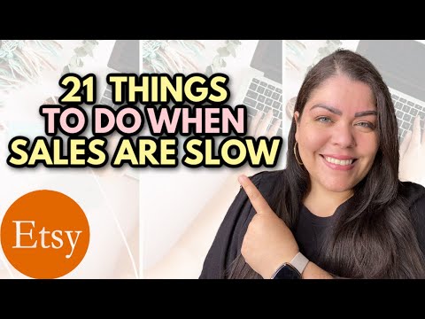 What To Do When Etsy Sales Are Slow | Etsy Sales Down | Increase Etsy Sales [Video]