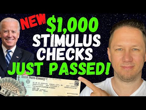 NEW $1,000 STIMULUS CHECKS JUST PASSED!! Fourth Stimulus Package Update & Daily News + Stock Market [Video]