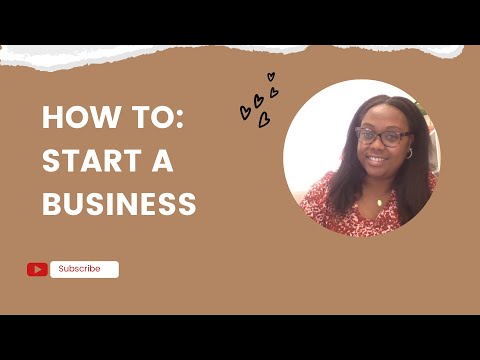 STARTING A BUSINESS IN 2022 [Video]