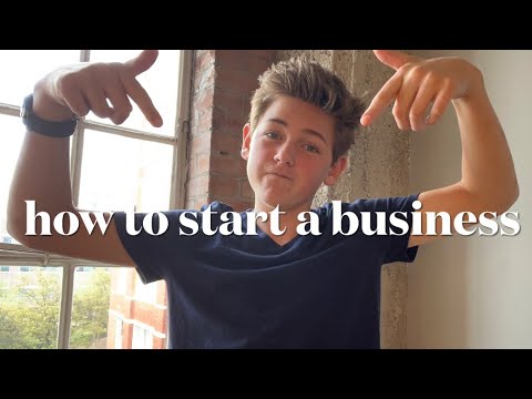 how to start a business! 16 simple businesses for teenagers!￼ [Video]