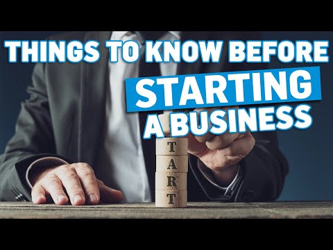 10 things you need to do before starting a business – STARTING A BUSINESS FOR BEGINNERS [Video]