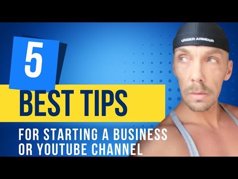 Tips for people who are starting a business or YouTube channel ( THINGS I WISH I KNEW ) [Video]