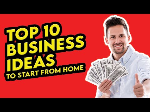 Top 10 Most Profitable Business Ideas To Start From Home With 101 Team Finance [Video]