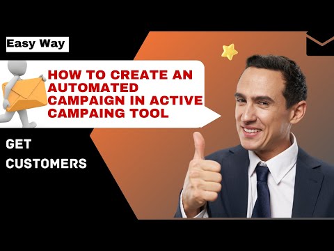 How to Create Automated Campaign and Run in Active campaign tool [Video]