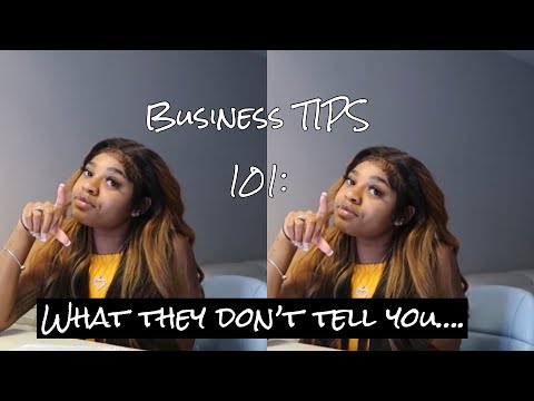 Business Tips 101| Business Advice | How to start a business [Video]