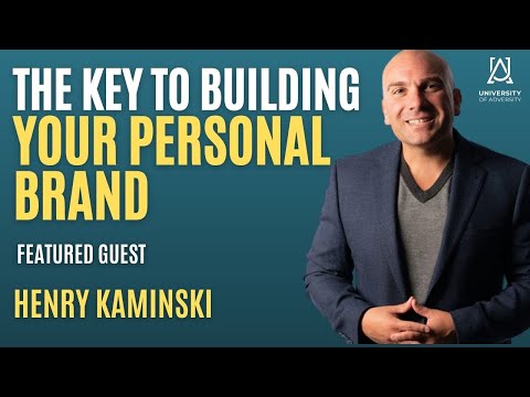 Building Your PERSONAL BRAND And Value [Video]