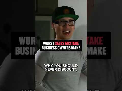 Worst Sales Mistake Business Owners Make [Video]