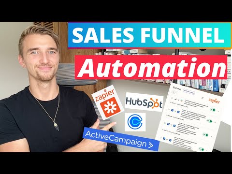 Agency Inbound Marketing Sales Funnel Automation – Built with Zapier, Active Campaign, Hubspot [Video]