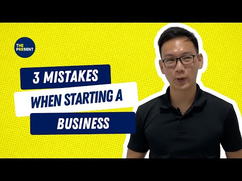 3 Mistakes When Starting a Business [Video]