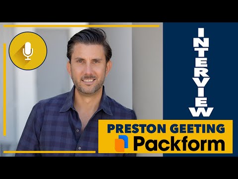 Preston Geeting, Co-Founder at Packform | Startup Stories That Inspire [Video]
