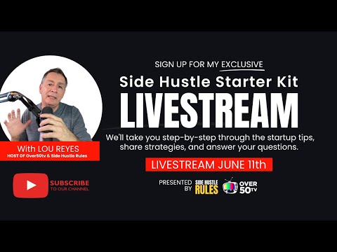 How to Start a Business From Scratch – Announcing the Side Hustle Starter Kit LIVESTREAM! [Video]