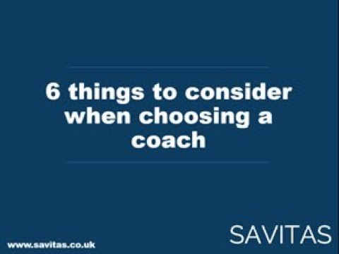 Tips for selecting an executive coach [Video]