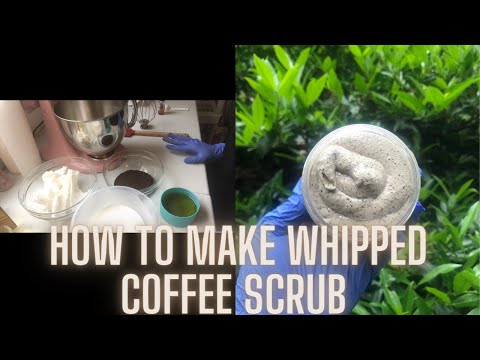 HOW TO MAKE WHIPPED COFFEE SCRUB | HOW TO START A BUSINESS | LIFE OF AN ENTREPRENEUR WITH KIDS [Video]