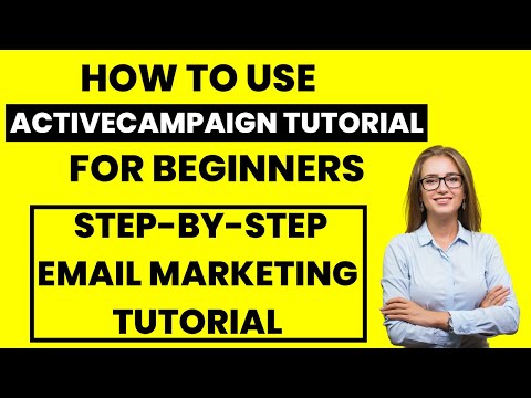 ActiveCampaign Tutorial for Beginners | Step-by-Step Email Marketing Tutorial 2022 | QUICK AND EASY [Video]