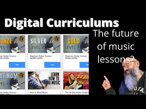 Podcast- Digital Curriculums. The Future Of Music Lessons? [Video]