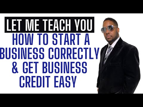 NEW COURSE – How To Start A Business The Right Way & Get Business Credit & Funding With No Denials F [Video]
