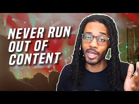A Content Strategy That Helps Artist Create Endless Content [Video]
