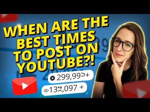 Best Times to Post on YouTube to Get More Views [Video]