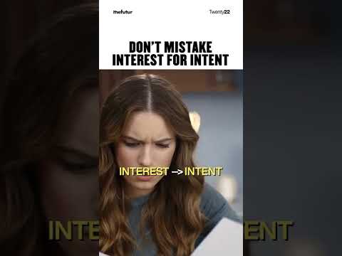 Don’t Mistake Interest For Intent [Video]