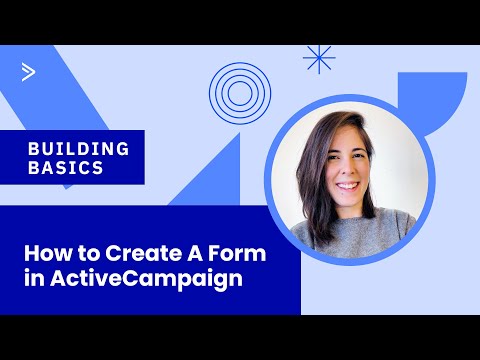 How to Create A Form in ActiveCampaign [Video]