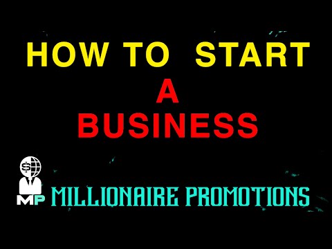 How To Start A Business | Passive Income #Motivations | @Millionaire Promotions [Video]