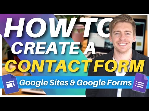 How To Add A Contact Form On Google Sites | Google Booking Form (2022) [Video]