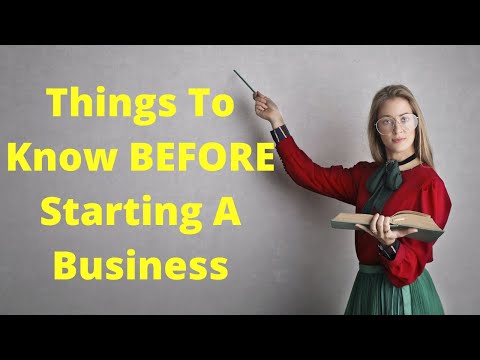 15 Crucial Things to Know When Starting a Business [Video]
