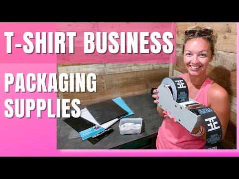 How we package orders for our t-shirt business| Small Business Behind the Scenes| Packaging Supplies [Video]