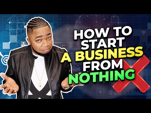 How To Start A Business From NOTHING 📚💵🤯 | I Have Started 7 Businesses From Scratch [Video]