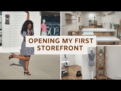 MY FIRST STOREFRONT| MY EXPERIENCE STARTING A RETAIL BUSINESS| TANYA TAKEOVER [Video]