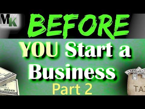 Before YOU Start a Business Part 2! Live Stream Discussion [Video]