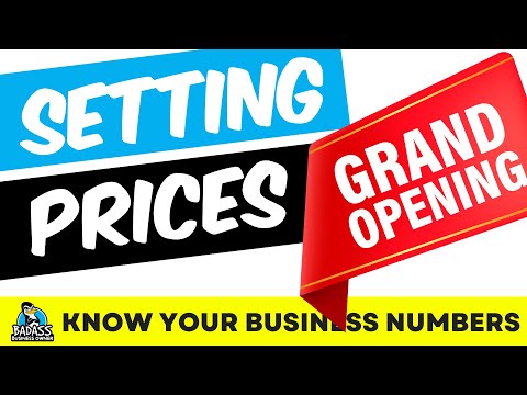 Pricing Your Products and Services in a New Small Business | 3 Examples [Video]