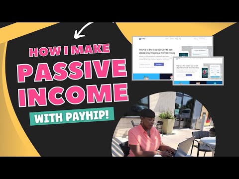 How I Make Passive Income Selling Digital Products with Payhip #passiveincome #payhip [Video]