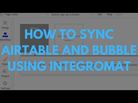 How To Sync AirTable And Bubble Using Integromat/Make [Video]