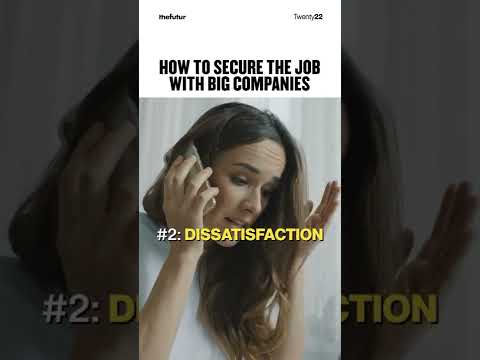 How To Secure The Job With Big Companies [Video]