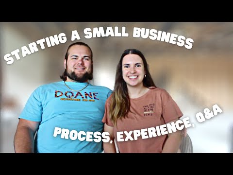 STARTING A SMALL BUSINESS | Business Building Ep. 1 [Video]