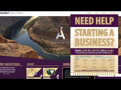 Need Help Starting A Business? Streaming 12-1PM PST [Video]