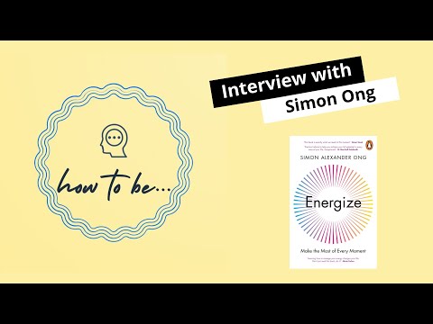Energize author Simon Alexander Ong on why we need to stop glorifying busyness and gain energy [Video]