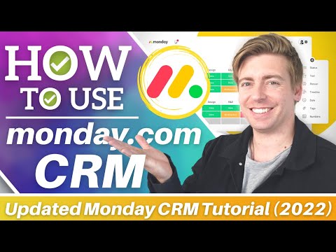 Monday.com CRM Tutorial for Beginners | Feature-Packed & User-Friendly CRM Software (2022) [Video]