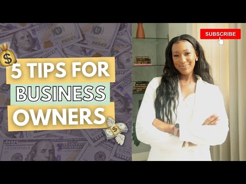 5 THINGS YOU NEED TO KNOW as a Business Owner! How to Start a Business in 2022 [Video]