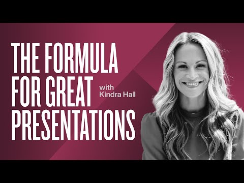 The Formula For Great Presentations [Video]